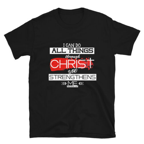 CHRIST STRENGTHENS ME T-Shirt - Red Appetizer