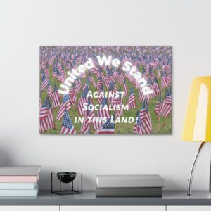 Anti Socialism Wall Canvas