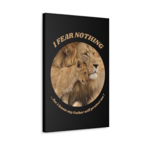 Fear Nothing Wall Canvas