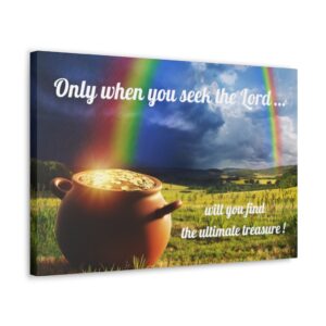 Pot Of Gold Wall Canvas